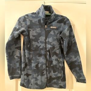 Columbia Blue and Black Urban Camouflage Jacket